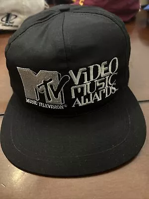 Vintage 1990s MTV Music Video Awards Snapback SONY Hat Cap EMBROIDERED Very Rare • $10