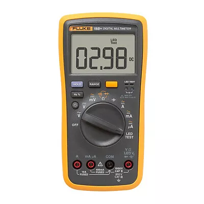 £131.99 • Buy Fluke 18B+ AC/DC Voltage Current Resistance Capacitance LED Test Multimeter