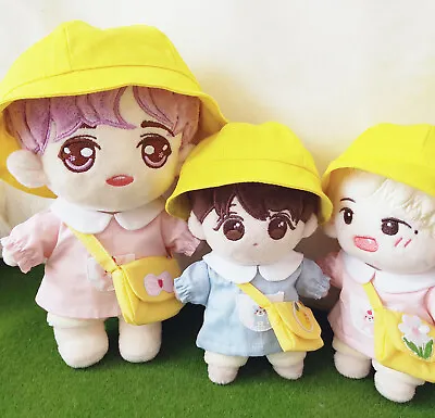 $24.99 • Buy KPOP SHINEE EXO NCT 15cm 20cm Doll's Clothes Hat +Top + Shorts +Bag【no Doll】