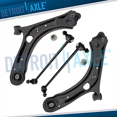 FWD Front Lower Control Arms W/Ball Joints Sway Bars For 2012-2016 Passat Beetle • $92.58