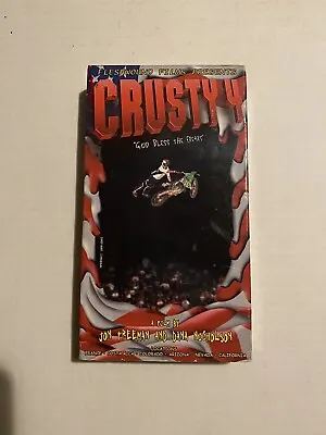 Crusty 4 God Bless The Freaks 1998 VHS Motorcycle Dirtbike Motocross Supercross • $9.99