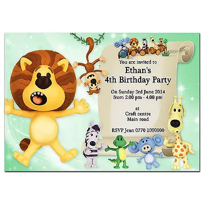 I03 Personalised Birthday Party Invitations Invites 1st 2nd 3rd 4th 5th Any Text • £6.95