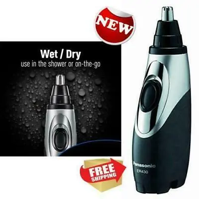 $28.99 • Buy Panasonic Nose Hair Trimmer And Ear Hair Trimmer ER430K, Vacuum Cleaning System