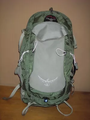 $54 • Buy Used: Osprey Kestrel 32 Backpack. M/L. Green. Great Condition.