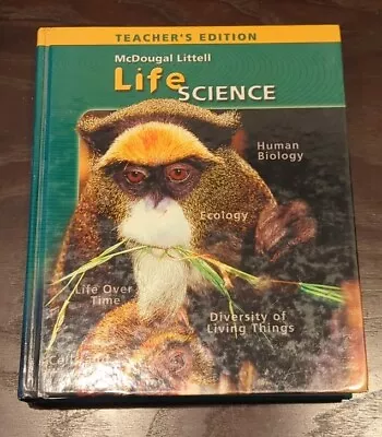 Science Life Science Teacher Edition By MCDOUGAL LITTEL • $24.95
