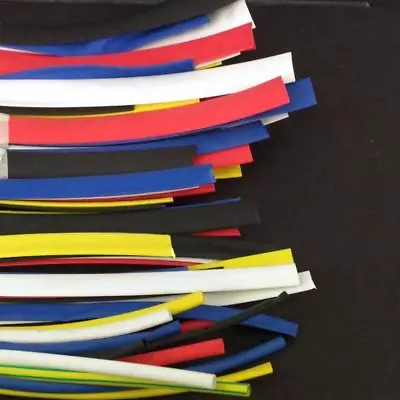 2:1 Heat Shrink Tubing Electrical Sleeving Cable/wire Heatshrink Tube Small Size • £1.99