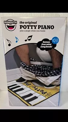 The Original Potty Piano By Bigmouth A Toilet Mat Keyboard Piano With Song Book • $13.50