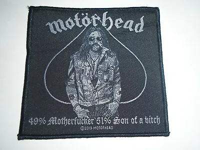 Motorhead Lemmy 49% Woven Patch • $6.99