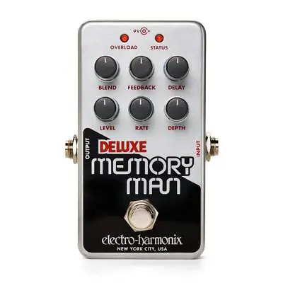 Electro-Harmonix Nano Deluxe Memory Man Analog Delay/Chorus/Vibrato Pedal • $213.30