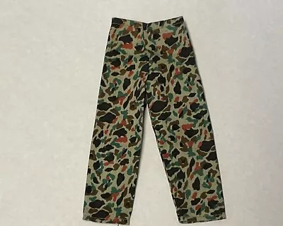 Vintage 1970 Hasbro GI Joe CAMOFLAUGE PANTS   AT Land Adventurer  CAMO Slacks • $7.99