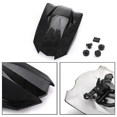 ABS Rear Tail Solo Seat Cover Cowl Fairing Fit Kawasaki Z1000SX 10-23 Carbon U8 • £54.79