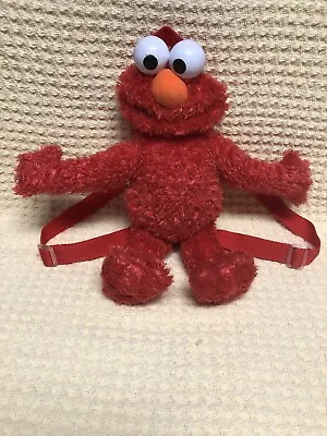 Sesame Street 13  ELMO BACKPACK Plush Toy For A Small Child • $7