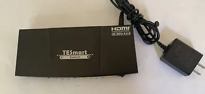 TESmart HD HDMI4 Port KVM Switch 4K@60Hz 4x1: 60hz HKS0401A1U • $32