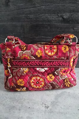 Vera Bradley Stephanie Carnaby Handbag Shoulder Bag Purse Tote Retired 2009 • $24.50