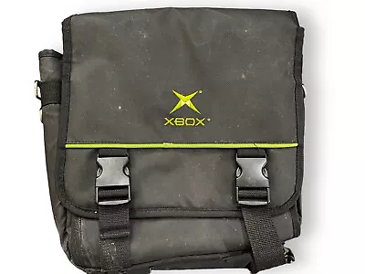 Vintage Official Microsoft Original Xbox Carrying Case Travel Bag Messenger Bag • $15