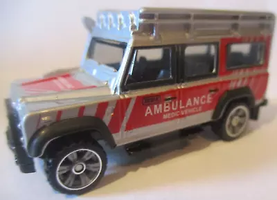 Matchbox Premium 1997 Land Rover Defender Silver 1/64 Scale Loose • $1.99