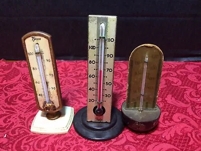 Vintage Lot Of 3 Thermometers Tacos Taylor Freezing RARE 80 • $39.99