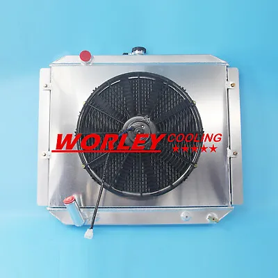 3Row For Mitsubishi Pajero NJ NK NL 3.5L 6G74 V6 Aluminum Radiator + Fan Shroud • $197.87