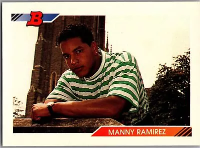 1992 Bowman #532 Manny Ramirez Boston Red Sox Guardians RC • $4.95