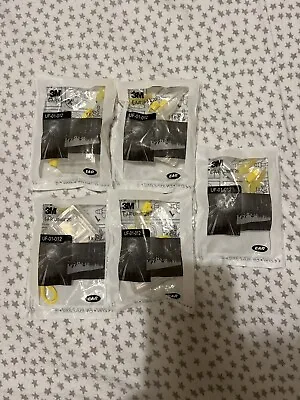 5 Pairs 3M EAR UF-01-012 Ultrafit 20 Ear Plugs Yellow Corded Storage Case • £9.73