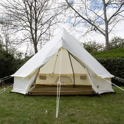 3m Glade Bell Tent Lite – No Centre Pole – Just 13kg!! – Zipped In Groundsheet & • £289