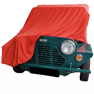 Indoor Car Cover Fits Mini Moke Bespoke Maranello Red Cover Without Mirrorpoc... • $160.99