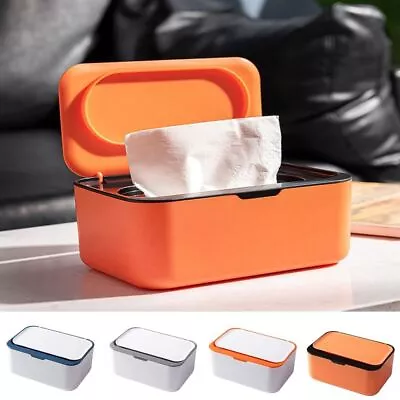 Wipes Dispenser Box Wet Baby Wipes Tissue Storage Case Holder With Lid Supplies • $18.34