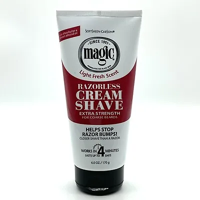 SoftSheen-Carson Magic Razorless Shaving Cream Hair Removal Extra Strength 6 Oz • $6