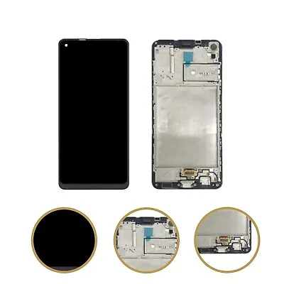For Samsung Galaxy A21s LCD Screen Touch Digitizer Replacement Frame SM-A217F • £16.99
