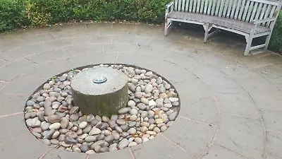 Reclaimed Mill Wheel Grind Stones Water Feature Massive Choice Prices From £60 • £60