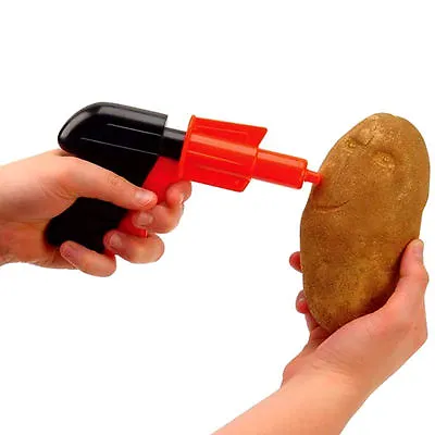 £6.95 • Buy Potato Spud Gun Toy Classic Retro Pistol Shooter Joke Kids Children's Fun Gift