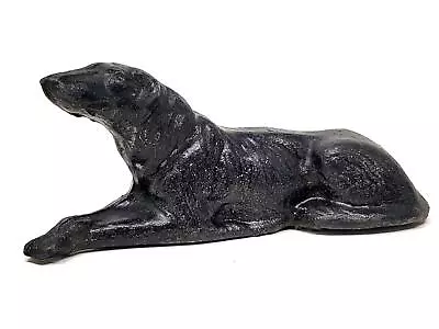 Vintage Russian Wolfhound Borzoi Bronze Figurine 3-1/2  Estate Item • $12.95