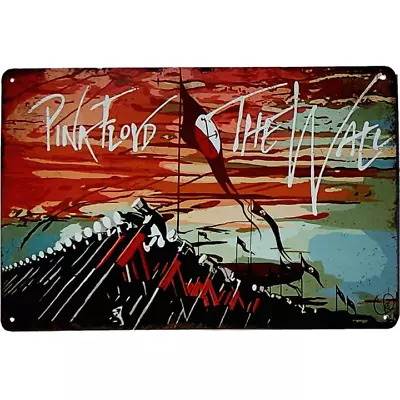 Pink Floyd Vintage Metal Sign The Wall Movie Retro Psychedelic Rock & Roll 12x8 • $13.50