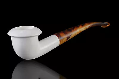 Calabash Meerschaum Pipe Classic Turkish Carving Smoking Tobacco With Case MD-43 • £154.64