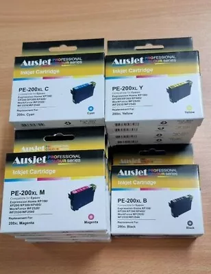 17 X Epson XP 410 200XL Ink Cartridge 1 X Black 5 X Cyan 5 X Magenta 6 X Yellow • $25