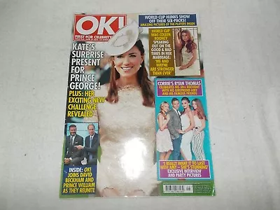 OK! Magazine Issue 93 June 24th 2014 Kate Middleton Prince George Colee Rooney • £6