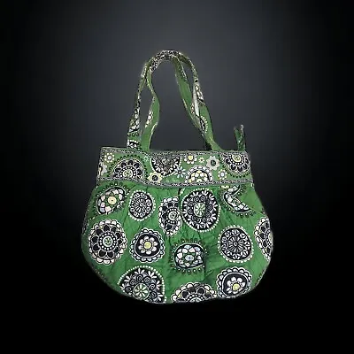 Vera Bradley  Cupcakes  Green Purse Retired Pattern Handbag • $14.99