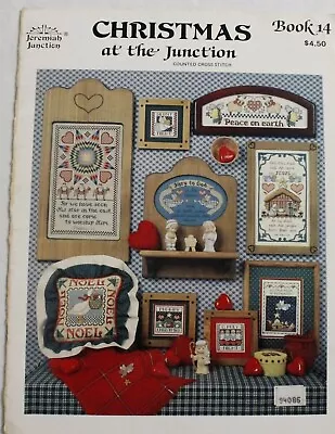 $7.50 • Buy CHRISTMAS AT THE JUNCTION Jeremiah Junction Cross Stitch Booklet