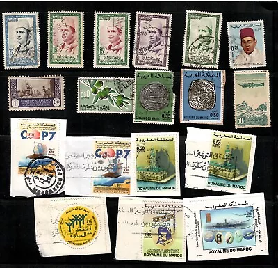 Morocco Stamps - Some Old Some From 2000's • $1.35