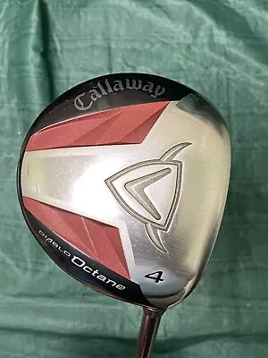 CALLAWAY  DIABLO OCTANE 4 WOOD 17* RH CALLAWAY  60g GRAPHITE SHAFT REGULAR FLEX • $59.99