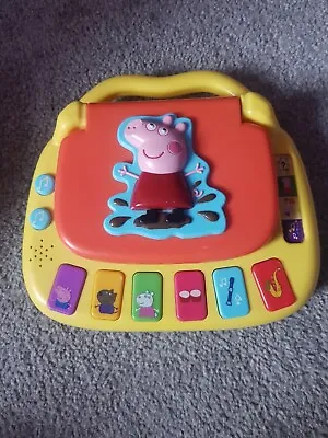 Peppa Pig Laugh And Learn Laptop Electronic Baby Toy Interactive Educational  • £6