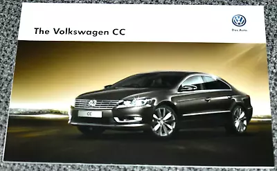 Volkswagen Cc Uk Sales Brochure July 2014 New Old Stock • $11.14