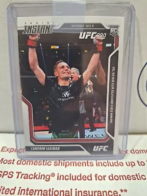 CAMERON SAAIMAN Rookie RC 2023 Panini Instant /102 UFC 290 #53 MMA UFC • $11.49