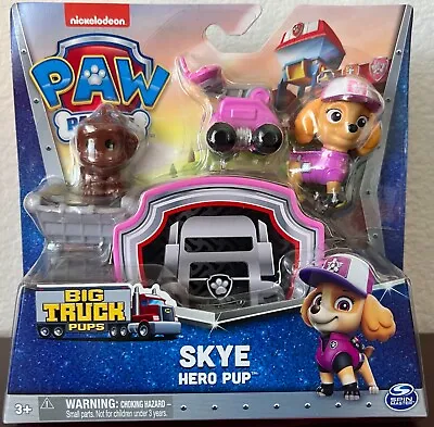 $21.97 • Buy Nickelodeon Paw Patrol Big Truck Pups SKYE The Hero Pup + Pet Monkey Set New!
