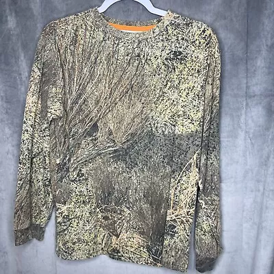 Mossy Oak T Shirt XXL 18 Youth Boys Long Sleeve Camouflage • $10