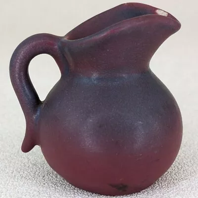 Van Briggle Original Pottery Mini Pitcher Creamer Mulberry Matte Glaze Vintage • $24