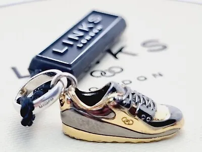 Links Of London Trainer Charm Sports Shoe Pendant Silver Gold New • £49.99