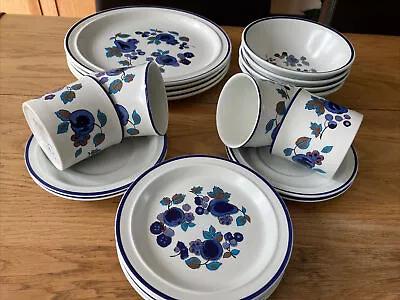 £74.95 • Buy ⭐️ NEW ⭐️ Vintage Royal Doulton Lambethware  FESTIVAL  Dinner Set X 4 Retro