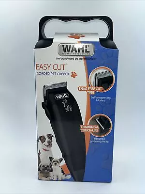 Wahl Easy Cut Corded Pet Clippers 9 Piece Carry Case - Brand New - 345944 • £19.99