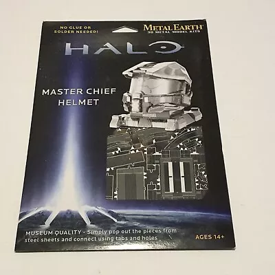 Metal Earth 3D Halo Master Chief Helmet Model Kit *Rare Discontinued* NEW • $19.99